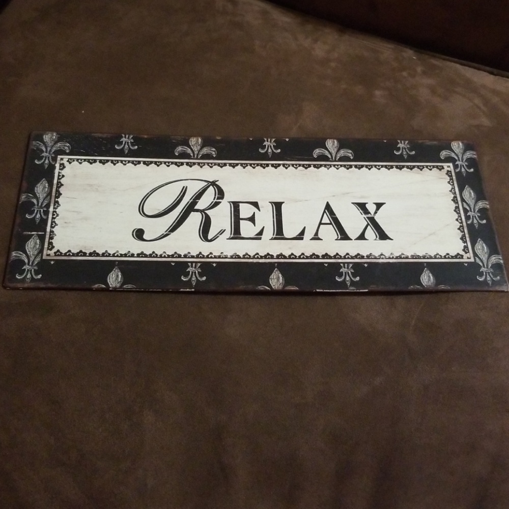 Metal tin sign